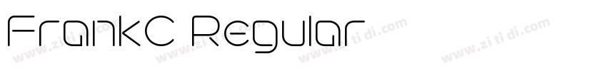 FrankC Regular字体转换 FrankC Regular字体转换